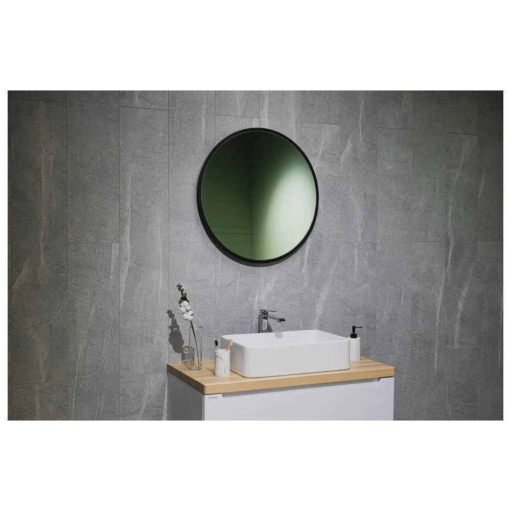 Зеркало Silver Mirrors Glory LED-00003068 D800 металлическая рама черный — Изображение 5