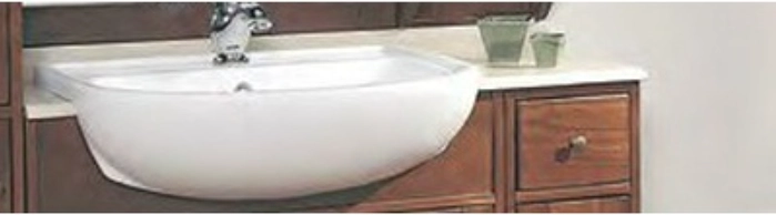 Столешница CEZARES VTM01.M1 350x1070 мм Столешница CEZARES VTM01.M1 350x1070 мм