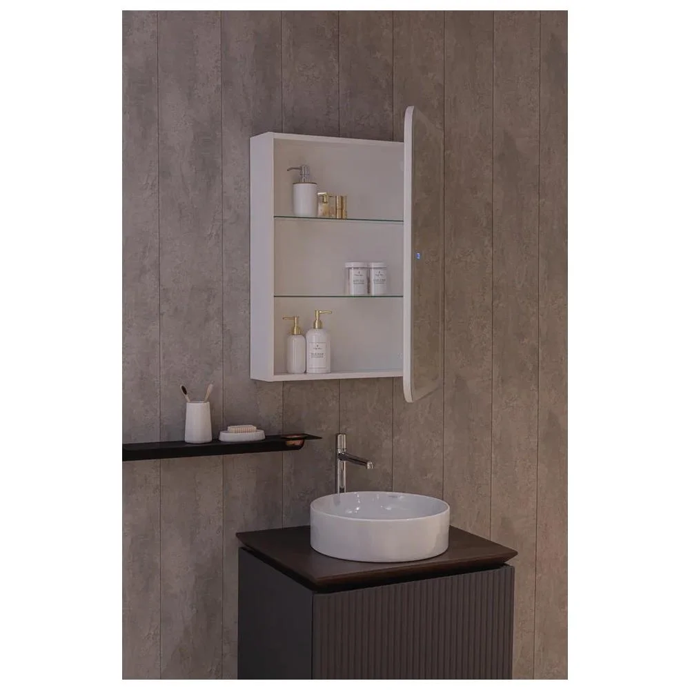 Зеркальный шкаф Silver Mirrors Фиджи Flip 60 LED-00002679 подогрев сенсорный выключатель — Изображение 5