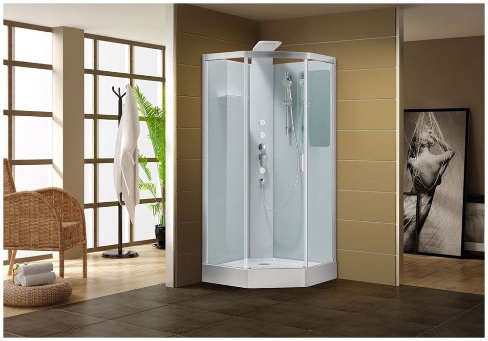 Душевая кабина Aquanet Passion P 90x90, прозрачное стекло Душевая кабина Aquanet Passion P 90x90, прозрачное стекло