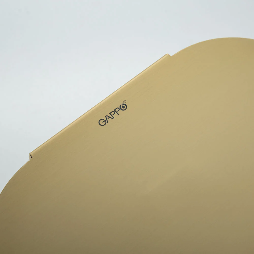 Держатель туалетной бумаги GAPPO G30703-3 золотой сатин — Изображение 5