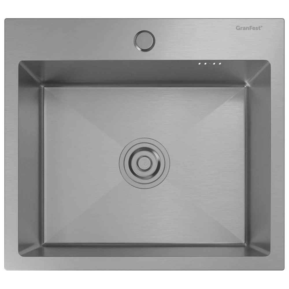 Кухонная мойка GranFest 5045 нержавеющая сталь — Изображение 1