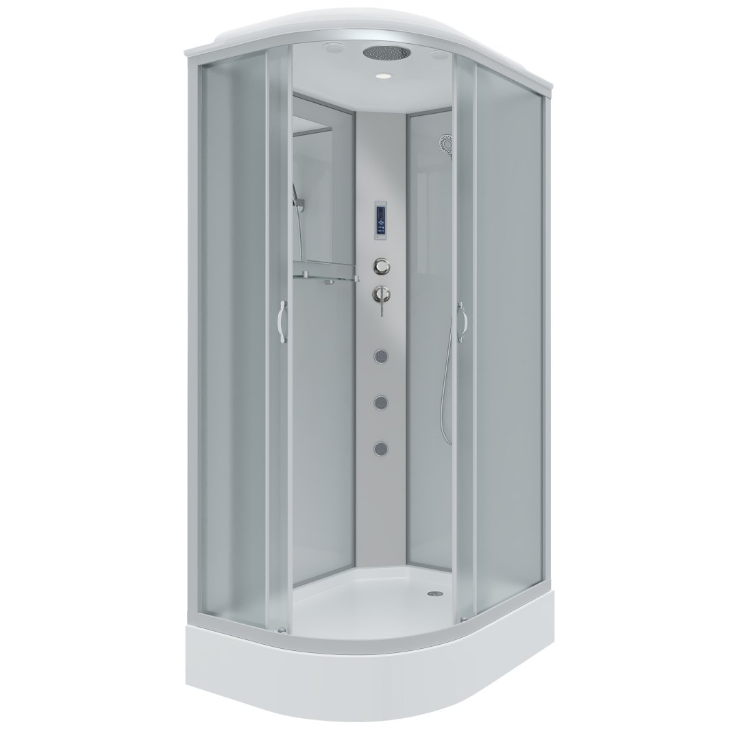 Душевая кабина Niagara Classic NG-3312-14RF (1200х800х2150) низкий поддон (13см) стекло матовое 33121423RF Душевая кабина Niagara Classic NG-3312-14RF (1200х800х2150) низкий поддон (13см) стекло матовое 33121423RF