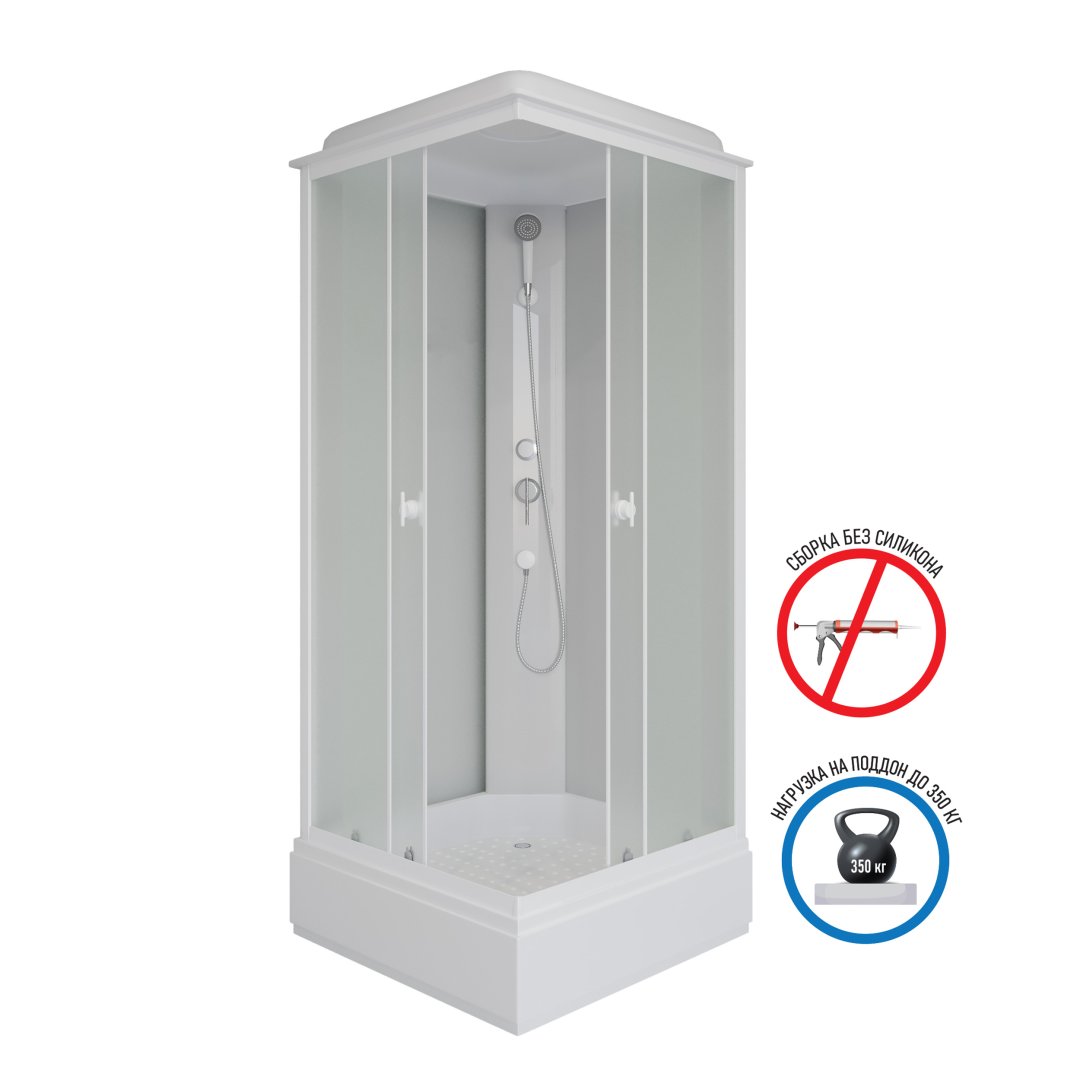 Душевая кабина Niagara Promo P80/26Q/MT (800х800х2150) Душевая кабина Niagara Promo P80/26Q/MT (800х800х2150)