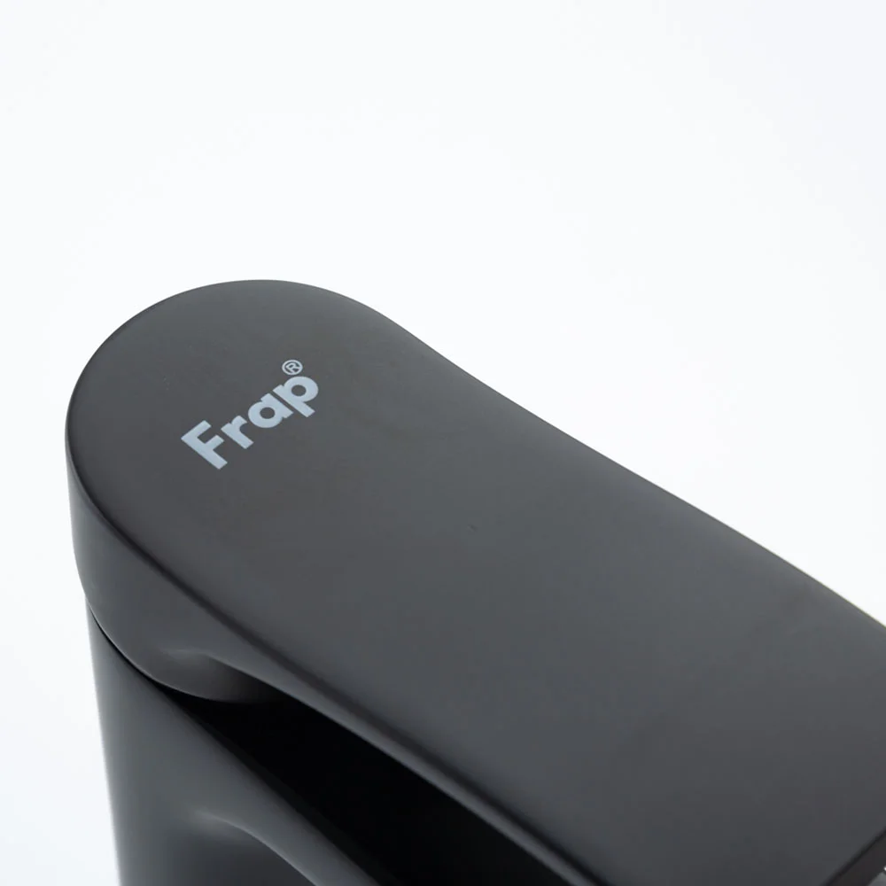 Смеситель для раковины Frap F1075-26 черный — Изображение 6
