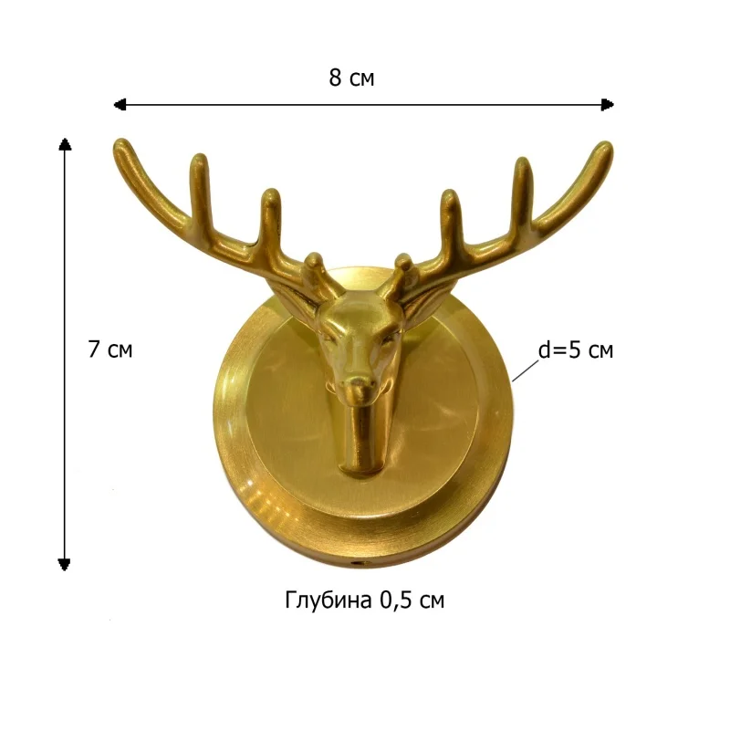 Крючок Bronze de Luxe SCANDI 81152 бронза — Изображение 2