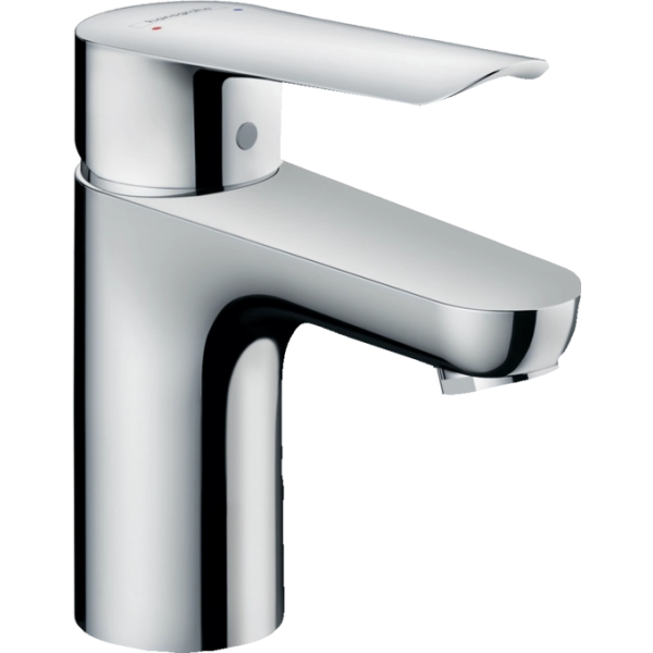 Смеситель для раковины Hansgrohe Logis E 70 CoolStart, со сливным гарнитуром 71164000, хром Смеситель для раковины Hansgrohe Logis E 70 CoolStart, со сливным гарнитуром 71164000, хром