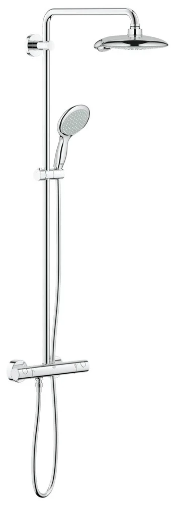 Душевая система GROHE Euphoria Power&Soul 190 с термостатическим смесителем, хром (26186000) Душевая система GROHE Euphoria Power&Soul 190 с термостатическим смесителем, хром (26186000)