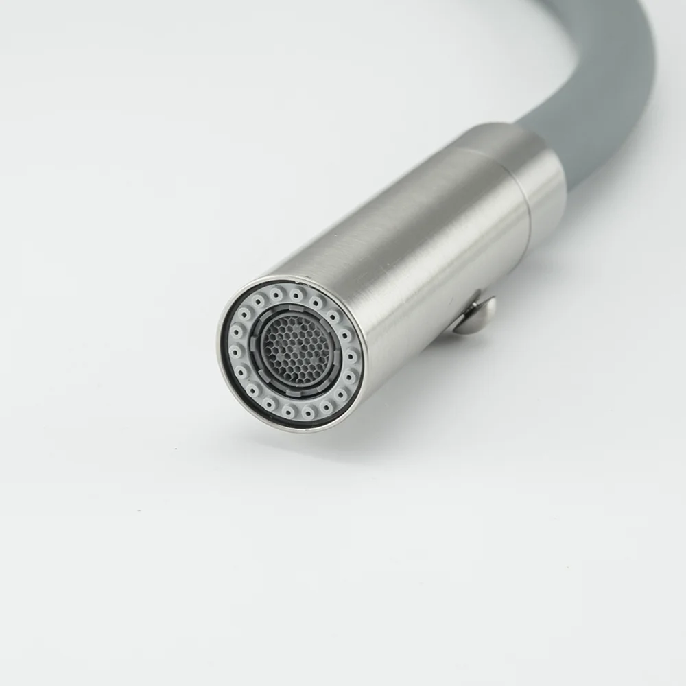 Смеситель для кухни GAPPO G4398-55 с гибким изливом, сатин — Изображение 8