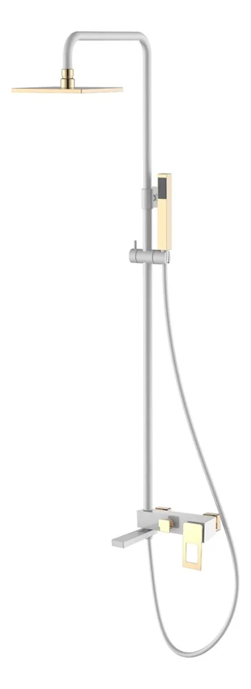 Душевая система Boheme WhiteGold 148-WG Душевая система Boheme WhiteGold 148-WG