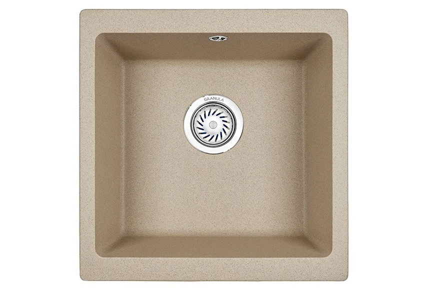 Кухонная мойка Granula 4451, ПЕСОК, кварц 450х460 Кухонная мойка Granula 4451, ПЕСОК, кварц 450х460