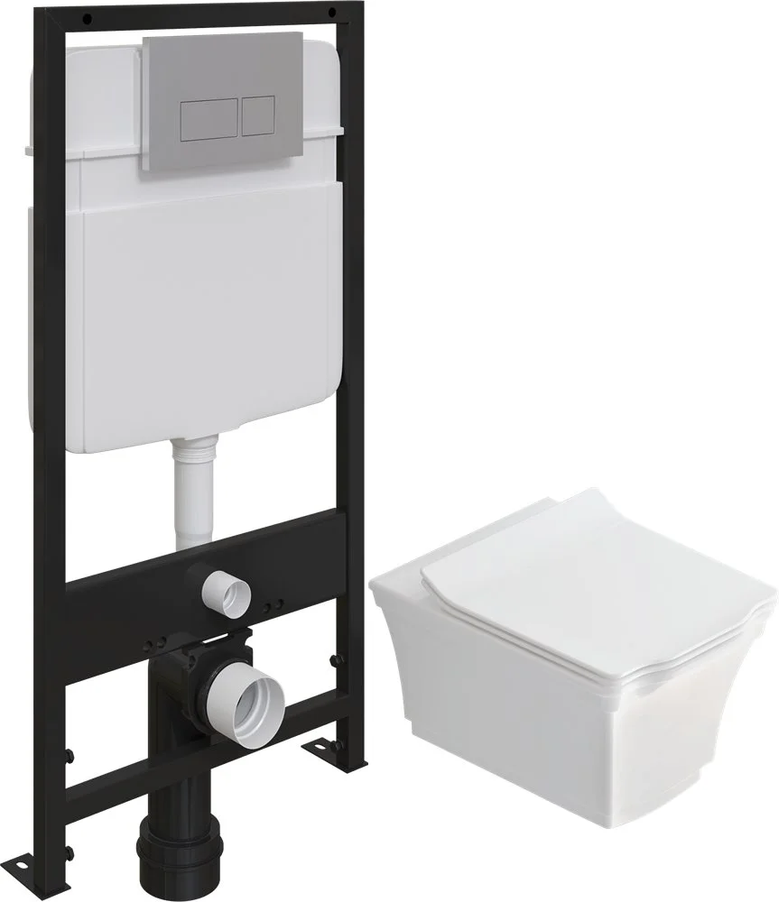 Комплект Унитаз подвесной STWORKI Хадстен SETK3304-0616-001-1-6000 с микролифтом + Система инсталляц 560142 Комплект Унитаз подвесной STWORKI Хадстен SETK3304-0616-001-1-6000 с микролифтом + Система инсталляц 560142