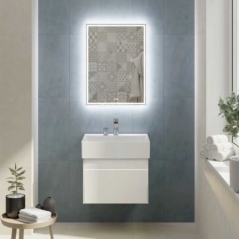 Тумба под раковину Kerama Marazzi Logica LOG.60.2\WHT подвесная 60 см, белоснежный — Изображение 6