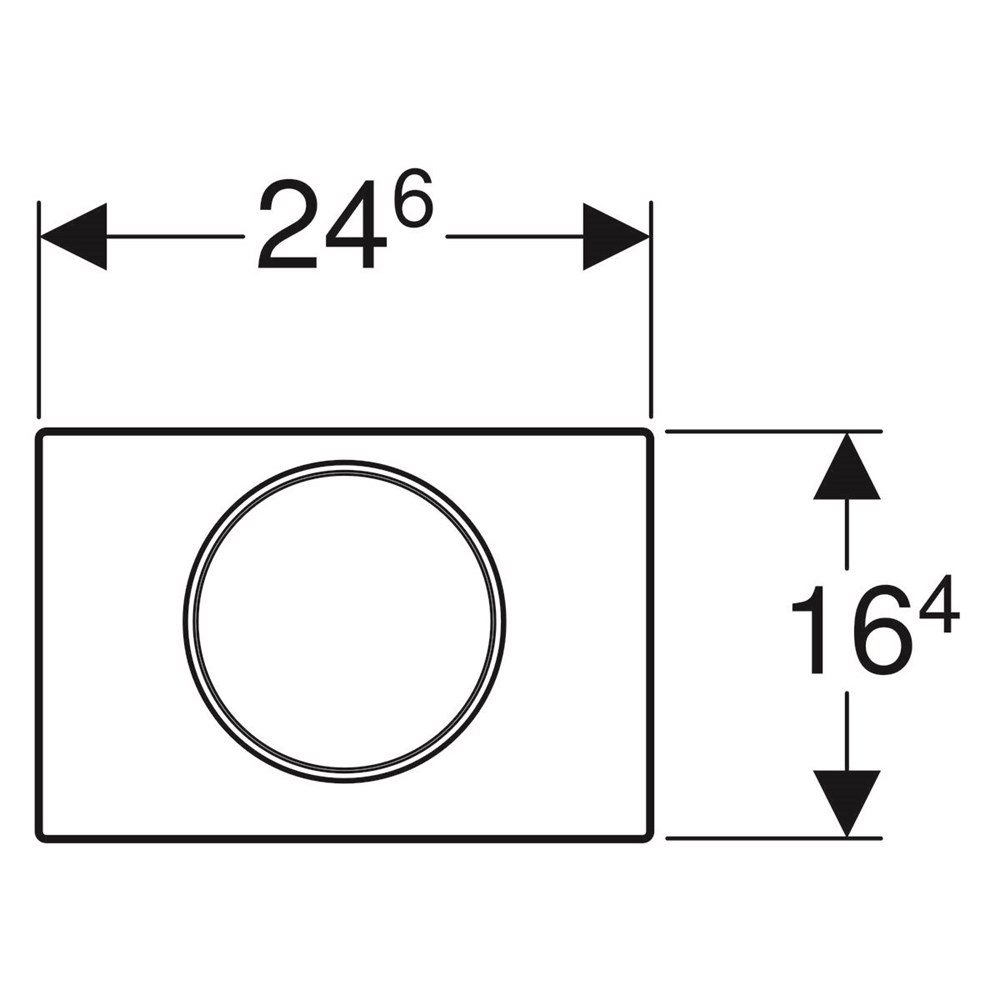 Клавиша смыва Geberit Sigma 10 115.787.SN.5 Клавиша смыва Geberit Sigma 10 115.787.SN.5