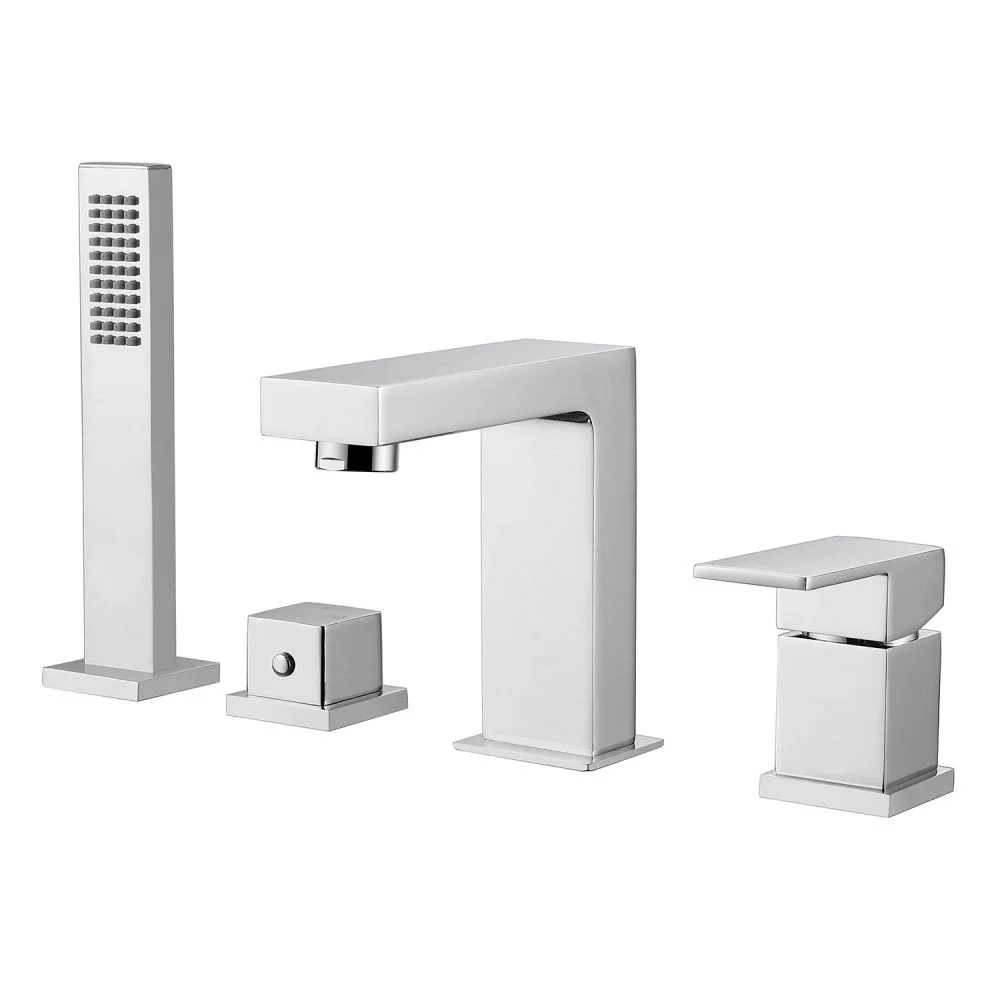 Смеситель на борт ванны ABBER Daheim AF8213 хром Смеситель на борт ванны ABBER Daheim AF8213 хром