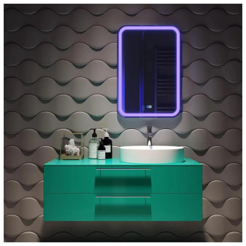 Зеркало Silver Mirrors Malta-RGB 550х800 LED-00002511 сенсорный выключатель мульти-цвет — Изображение 18