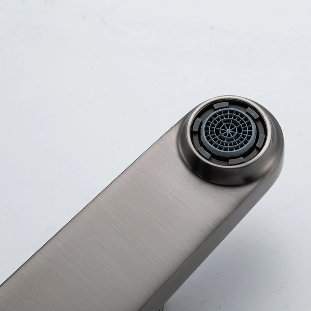Смеситель для раковины Gappo G1010-9 оружейная сталь — Изображение 8