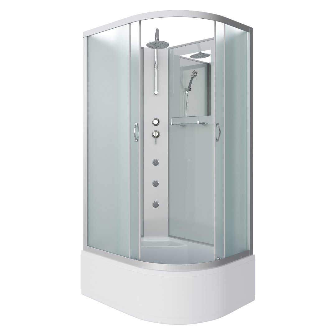 Душевая кабина Niagara Classic NG-2310-14LBKTG (1200х800х2100) высокий поддон (40см) стекло матовое 23101424LBKTG Душевая кабина Niagara Classic NG-2310-14LBKTG (1200х800х2100) высокий поддон (40см) стекло матовое 23101424LBKTG