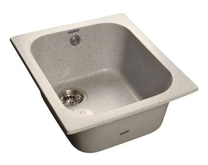 Кухонная мойка GranFest Standart S-430 сер серый Кухонная мойка GranFest Standart S-430 сер серый