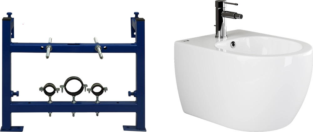 Комплект биде подвесное Ceramica Nova Play CN3002 + Система инсталляции для биде STWORKI 540201 5803 580356 Комплект биде подвесное Ceramica Nova Play CN3002 + Система инсталляции для биде STWORKI 540201 5803 580356