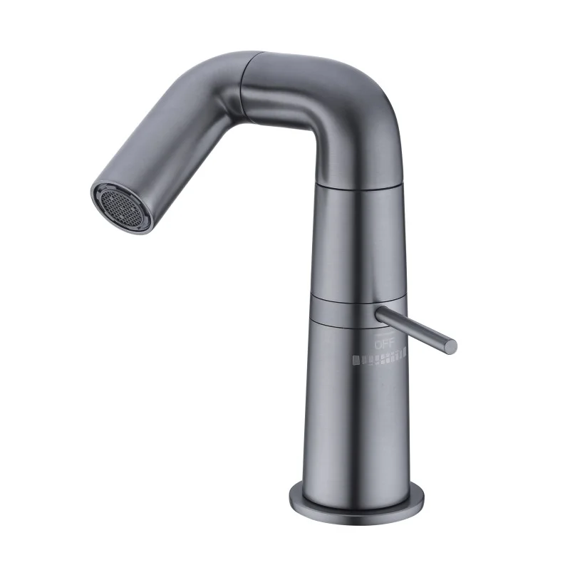 Смеситель для раковины Haiba HB10813-3 пепельный — Изображение 1