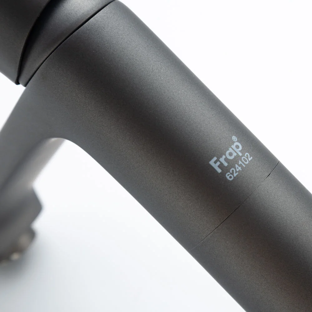 Смеситель для раковины Frap F1075-219 графит — Изображение 9