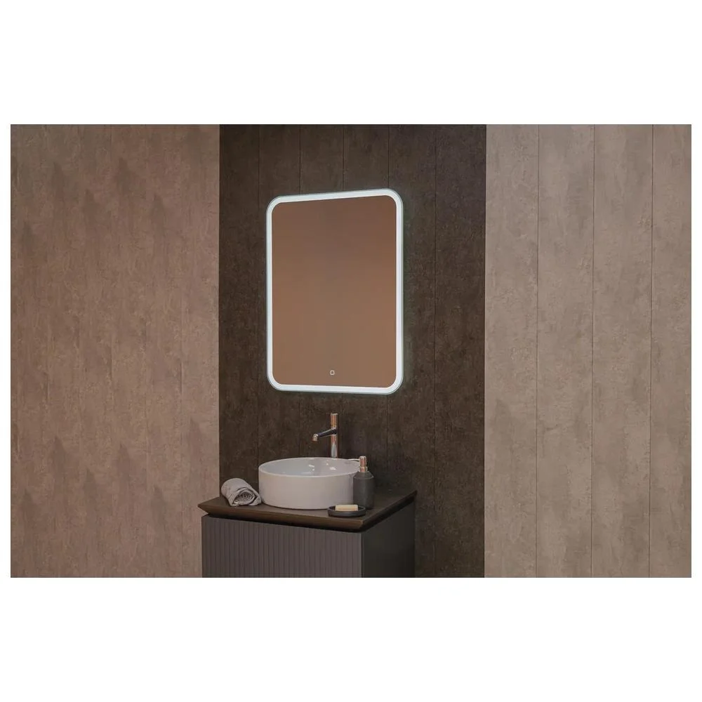 Зеркало Silver Mirrors Стив 600х800 LED-00002249 сенсорный выключатель — Изображение 6