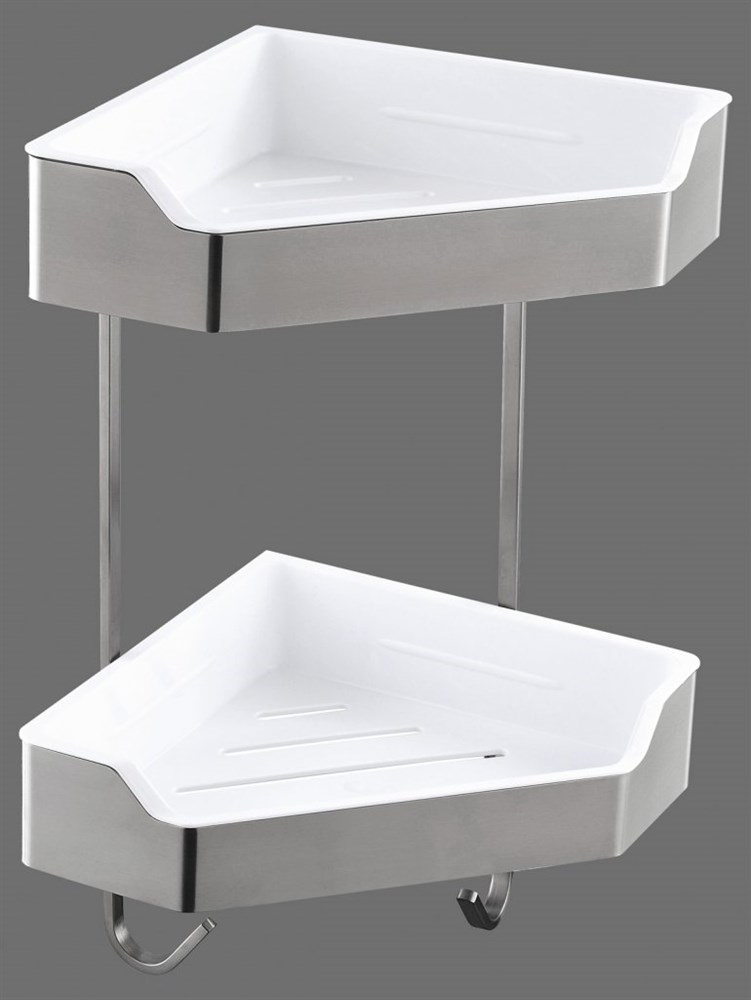 Полка ART&MAX AM-T-2701A-S 2-ярусная, нержавеющая сталь Полка ART&MAX AM-T-2701A-S 2-ярусная, нержавеющая сталь