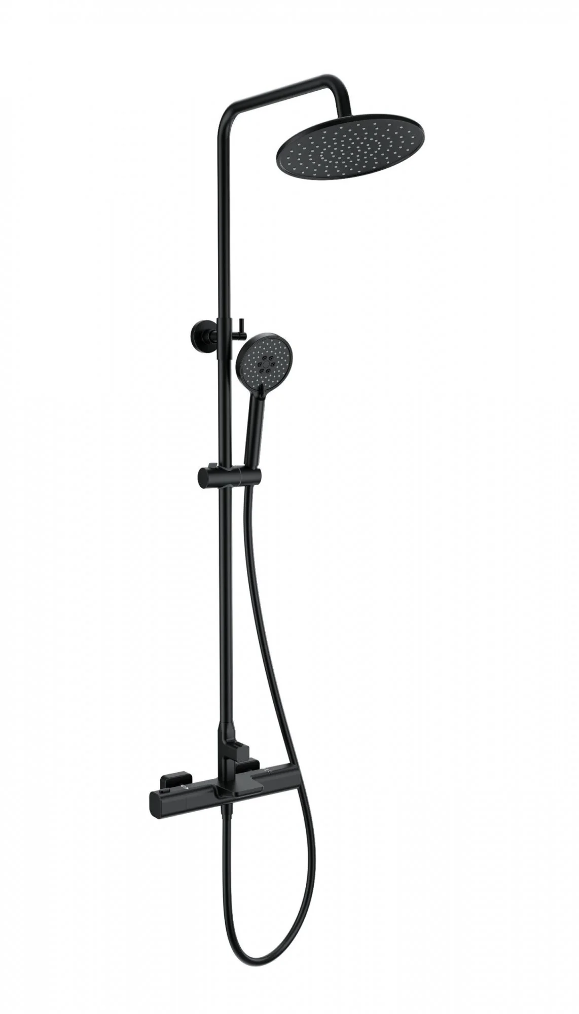 Душевая система Wonzon & Woghand с термостатом, черный матовый (WW-C3017-A-MB) Душевая система Wonzon & Woghand с термостатом, черный матовый (WW-C3017-A-MB)