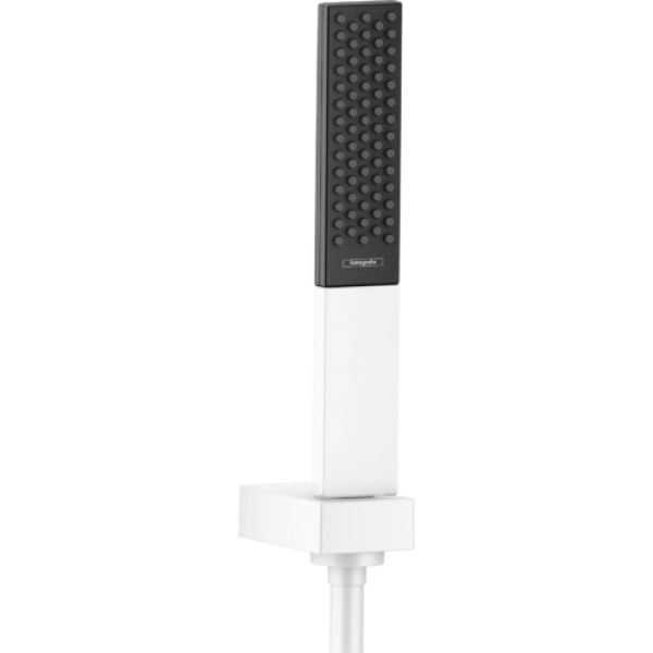 Душевой гарнитур Hansgrohe Rainfinity set 100 1jet 26856700, матовый белый Душевой гарнитур Hansgrohe Rainfinity set 100 1jet 26856700, матовый белый