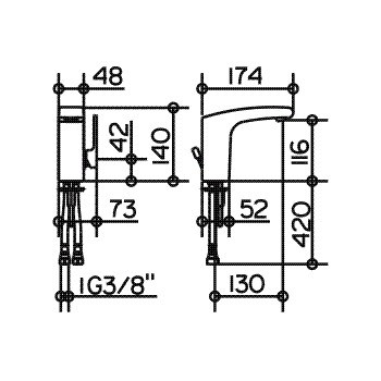 Смеситель для раковины Keuco Elegance New 51602 010000 51602010000 Смеситель для раковины Keuco Elegance New 51602 010000 51602010000