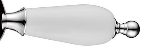 Смеситель для биде Boheme TRADIZIONALE 276-Ceramic CHROMO двуручковый + ручки керамика Смеситель для биде Boheme TRADIZIONALE 276-Ceramic CHROMO двуручковый + ручки керамика