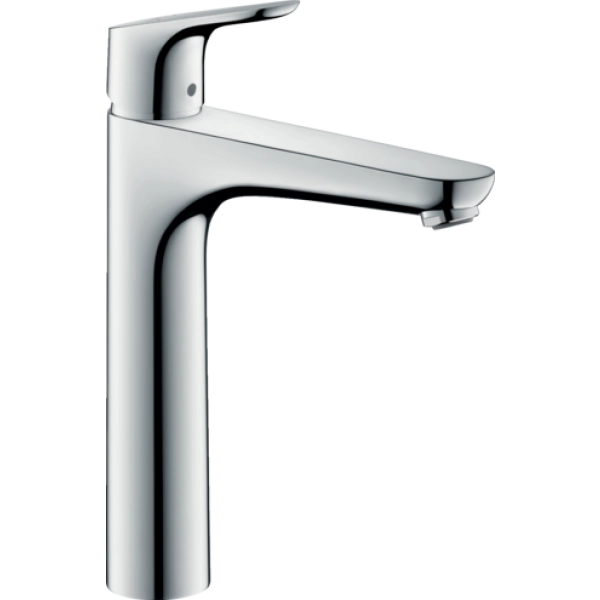 Смеситель для раковины Hansgrohe CoolStart 190, Eco картридж, со сливным клапаном Push-Open 31658000 Смеситель для раковины Hansgrohe CoolStart 190, Eco картридж, со сливным клапаном Push-Open 31658000