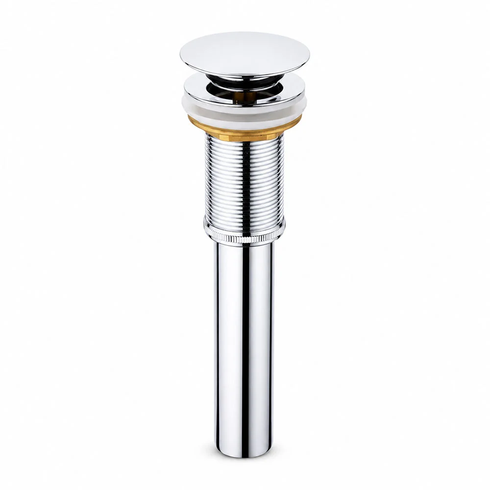 Донный клапан Frap F65 хром — Изображение 1
