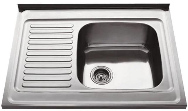 Кухонная мойка Haiba HBS6080R, матовая сталь Кухонная мойка Haiba HBS6080R, матовая сталь