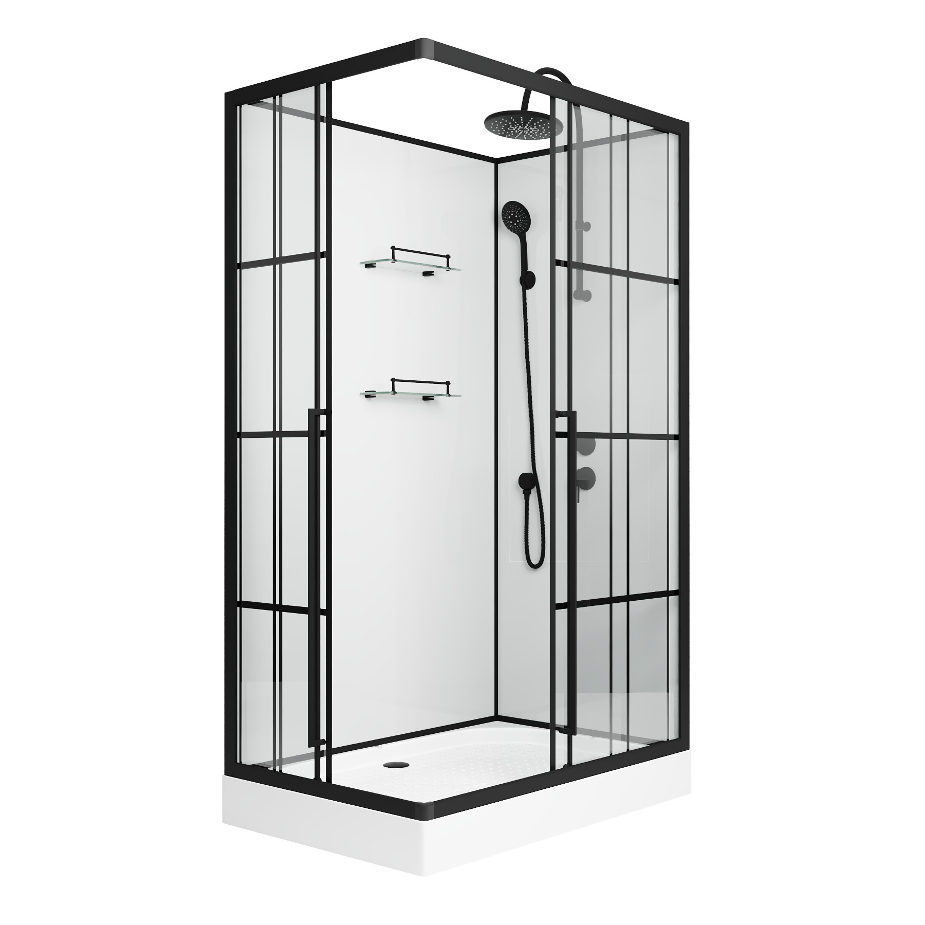 Душевая кабина Niagara Standart ST120/80/15QR/KL/BKT (1200х800х2250) Душевая кабина Niagara Standart ST120/80/15QR/KL/BKT (1200х800х2250)