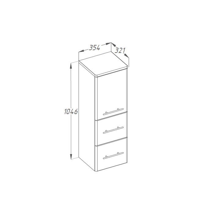 Шкаф-пенал Smile Арабеско 35 Z0000009902 L Шкаф-пенал Smile Арабеско 35 Z0000009902 L
