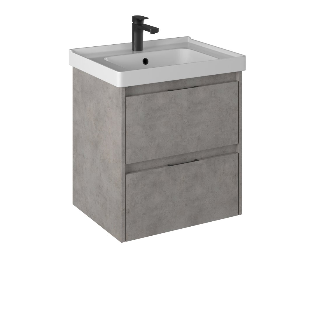 Тумба под раковину BRIZ Чикаго 60 см 241 03-18060-15 00 БТН, бетон Тумба под раковину BRIZ Чикаго 60 см 241 03-18060-15 00 БТН, бетон