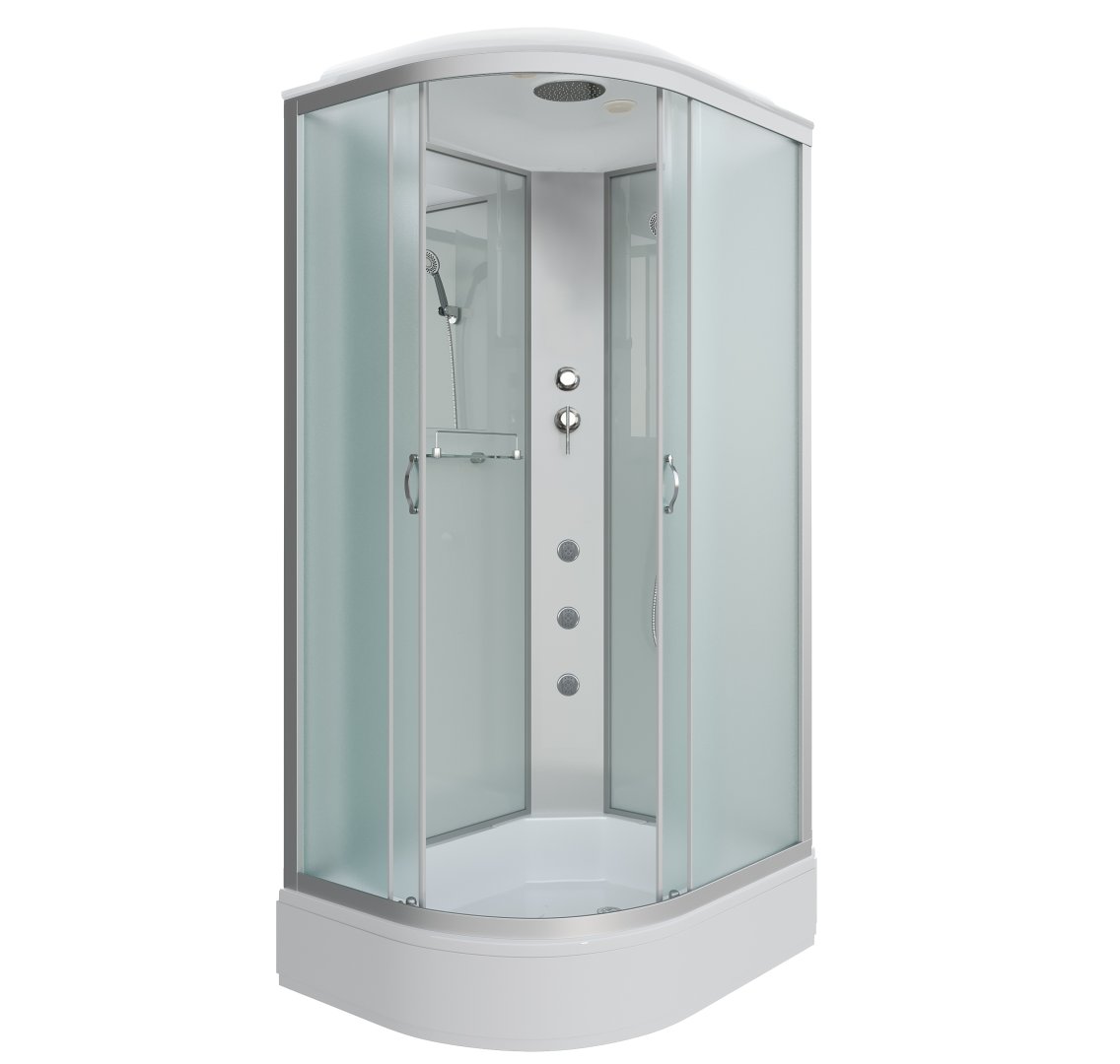 Душевая кабина Niagara Classic NG-33974-14RG (900х700х2150) средний поддон (26см) стекло матовое 339744RG Душевая кабина Niagara Classic NG-33974-14RG (900х700х2150) средний поддон (26см) стекло матовое 339744RG