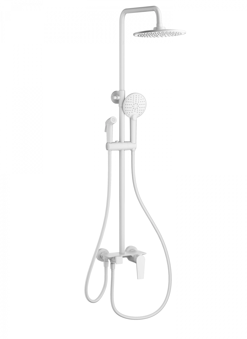 Душевая система Wonzon & Woghand белый матовый (WW-A30874-MW) Душевая система Wonzon & Woghand белый матовый (WW-A30874-MW)