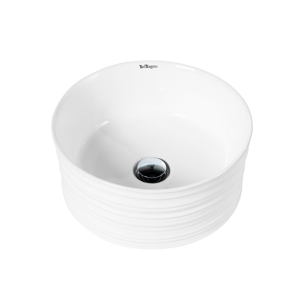 Раковина BelBagno BB1420 410x410 белый Раковина BelBagno BB1420 410x410 белый