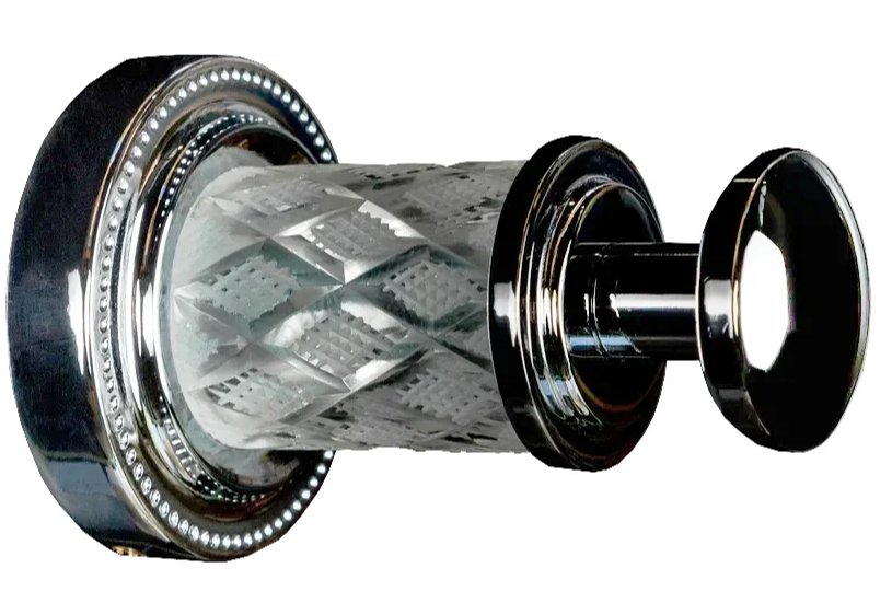 Крючок Boheme Murano Cristal 10906-CRST-СН хром Крючок Boheme Murano Cristal 10906-CRST-СН хром