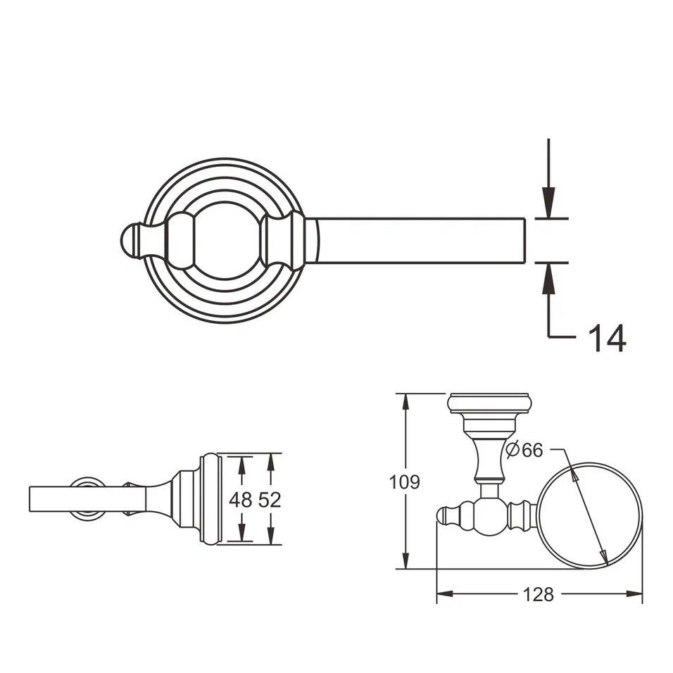 Стакан Rose RG1112Q бронза — Изображение 2