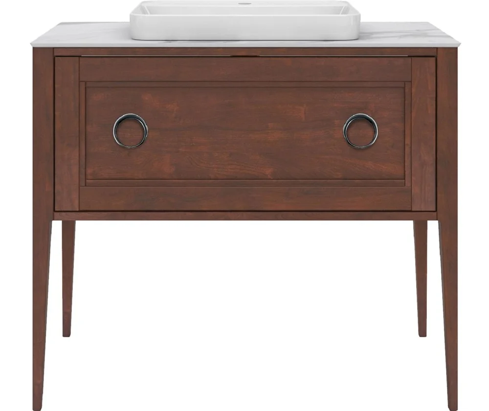 Тумба под раковину Kerama Marazzi PLAZA Classic Neo напольная с ящиками 100, орех PL.CN.100.1+1\NUT. PL.CN.100.1+1\NUT.M Тумба под раковину Kerama Marazzi PLAZA Classic Neo напольная с ящиками 100, орех PL.CN.100.1+1\NUT. PL.CN.100.1+1\NUT.M