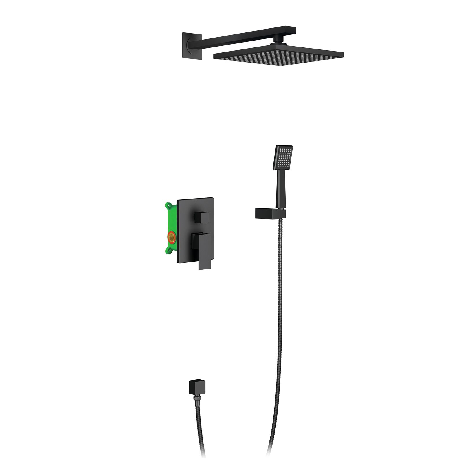 Душевая система Timo Selene SX-2069/03SM встраиваемая черный Душевая система Timo Selene SX-2069/03SM встраиваемая черный