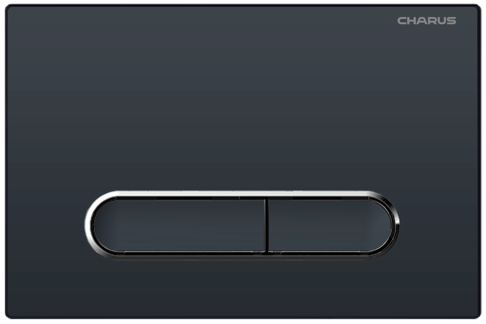Клавиша смыва CHARUS MAGNUS FP.340.DW.01 черный матовый Клавиша смыва CHARUS MAGNUS FP.340.DW.01 черный матовый