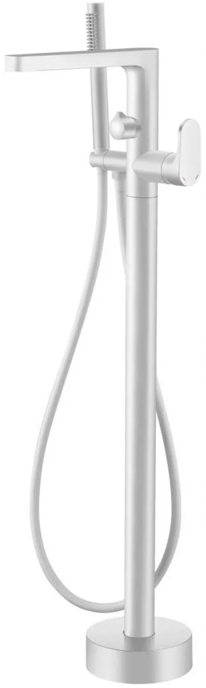 Смеситель для ванны Boheme SPECTRE Matt White напольный 459-MW Смеситель для ванны Boheme SPECTRE Matt White напольный 459-MW