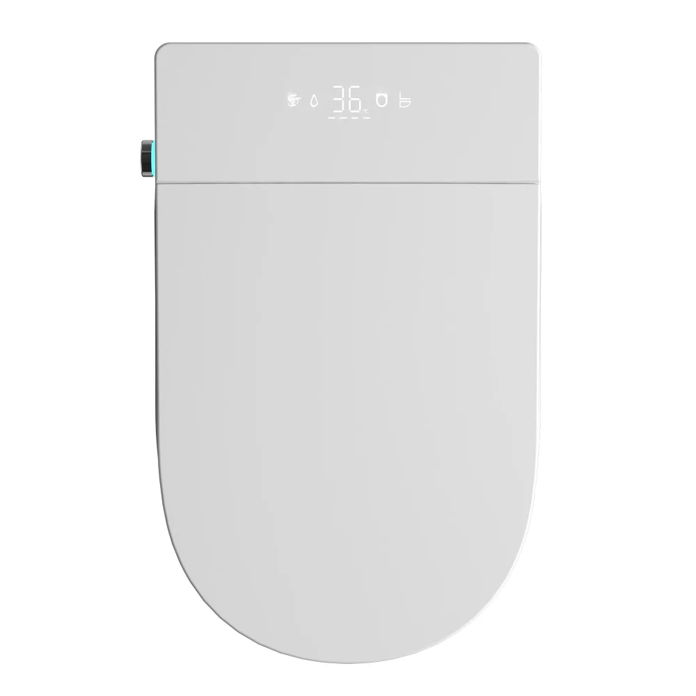Унитаз SMART ABBER Bequem AC1123SR с функцией биде, подвесной, белый, с голосовым управлением — Изображение 11