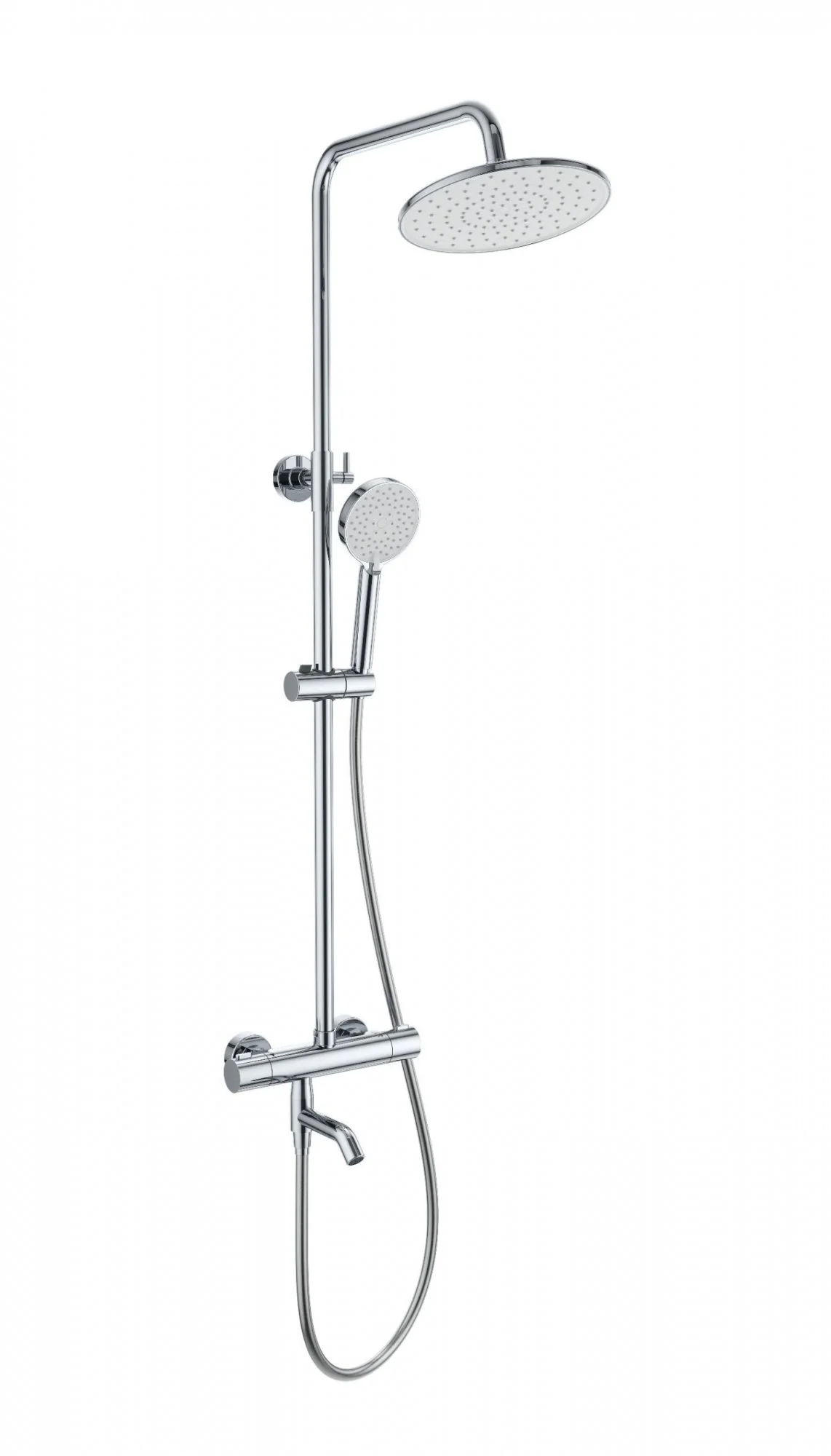 Душевая система Wonzon & Woghand с термостатом, хром (WW-B3047-A1-CR) Душевая система Wonzon & Woghand с термостатом, хром (WW-B3047-A1-CR)