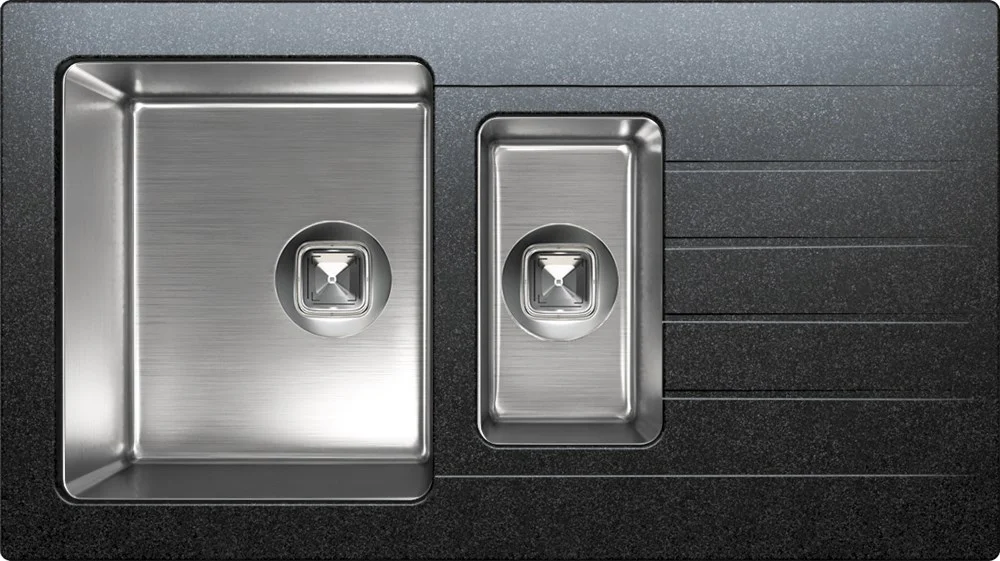 Кухонная мойка TOLERO Twist TTS-890K (№911 (Черн)) 474469 Кухонная мойка TOLERO Twist TTS-890K (№911 (Черн)) 474469